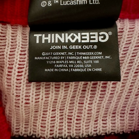 ThinkGeek Men's Sz Med Star Wars Stormtrooper Ugly Christmas Sweater - Dark Side - Picture 8 of 9